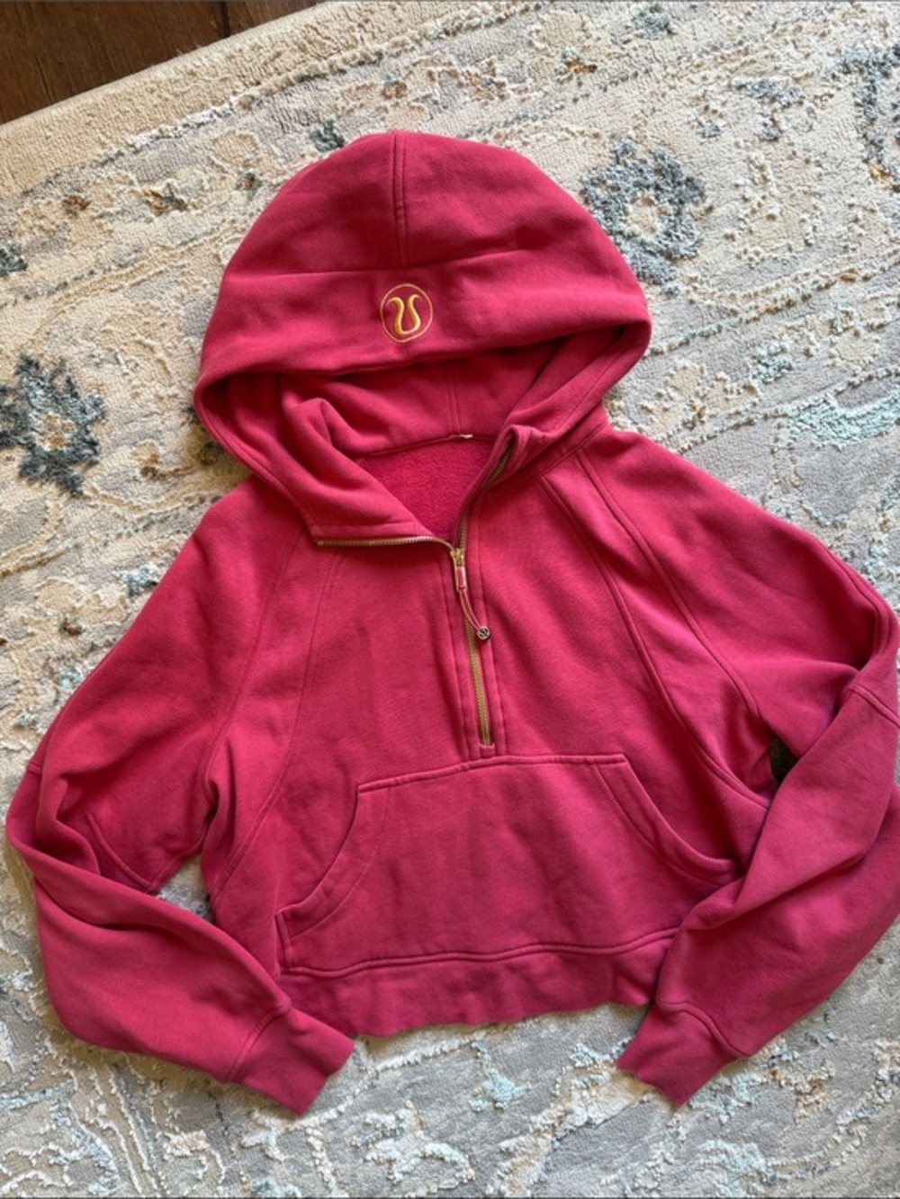 Lululemon Scuba Oversized Half-Zip Hooded Pullover
